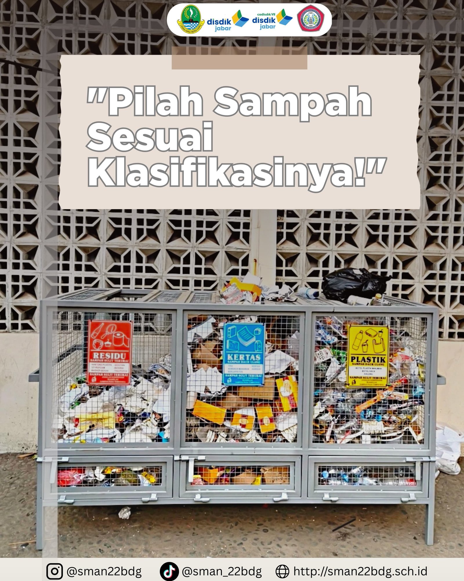 Pilah Sampah sesuai Klasifikasinya