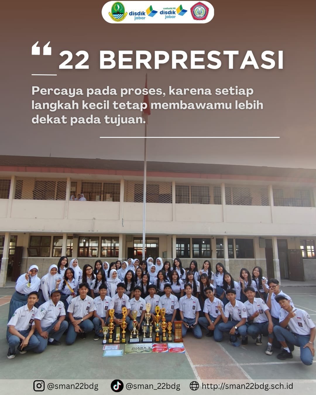 22 Berprestasi